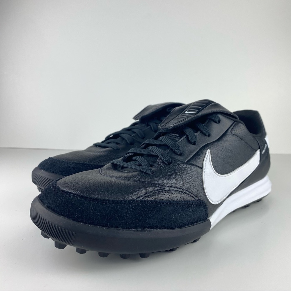 Nike The Premier III TF Turf Soccer Shoes Black White AT6178-010 Men's 7.5
